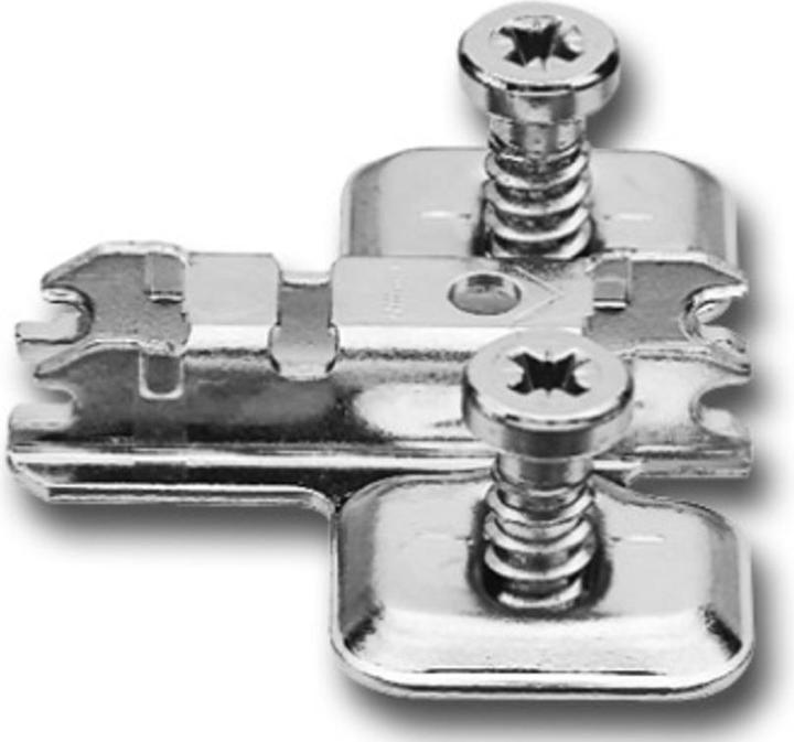 Actual product image Blum Plaques de montage cruciforme CLIP montage d'angle (1 pcs.)