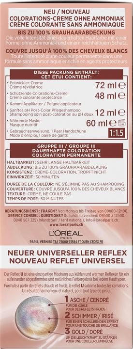 Produktbild L'Oréal Paris Excellence Universal Nude (4U Mittelbraun)