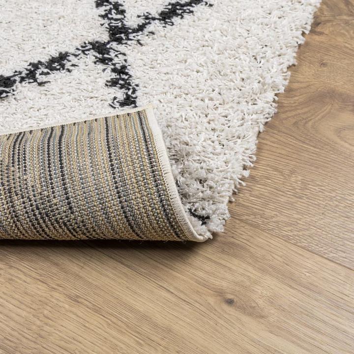 Produktbild VidaXL Teppich Shaggy Hochflor Modern (120 x 120 cm)