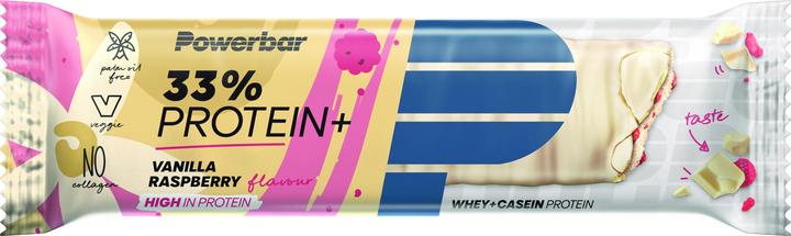 Actual product image Powerbar Protein Plus 33% (Vanilla, Raspberry, 10 pcs., 900 g)