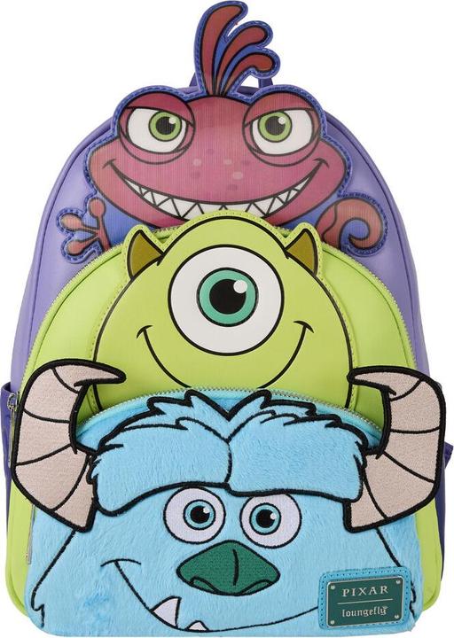 Produktbild Loungefly Disney Pixar Monsters INC Mike Sully and Randall backpack 31cm