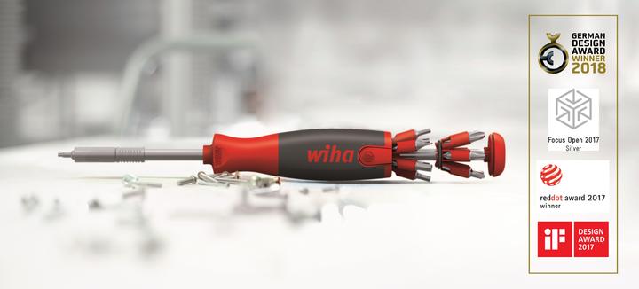 Immagine prodotto Wiha LiftUp 26one (Torx (TX), Fessura croce Phillipps (PH), Cacciavite a croce PZ, Fattucchiera, Porta, Quadrata)
