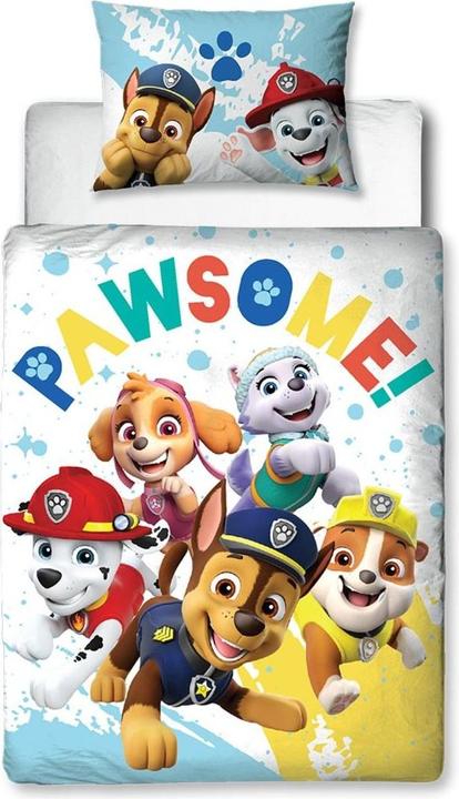 Actual product image Paw Patrol Childrens/Kids Splodge Duvet Cover Set