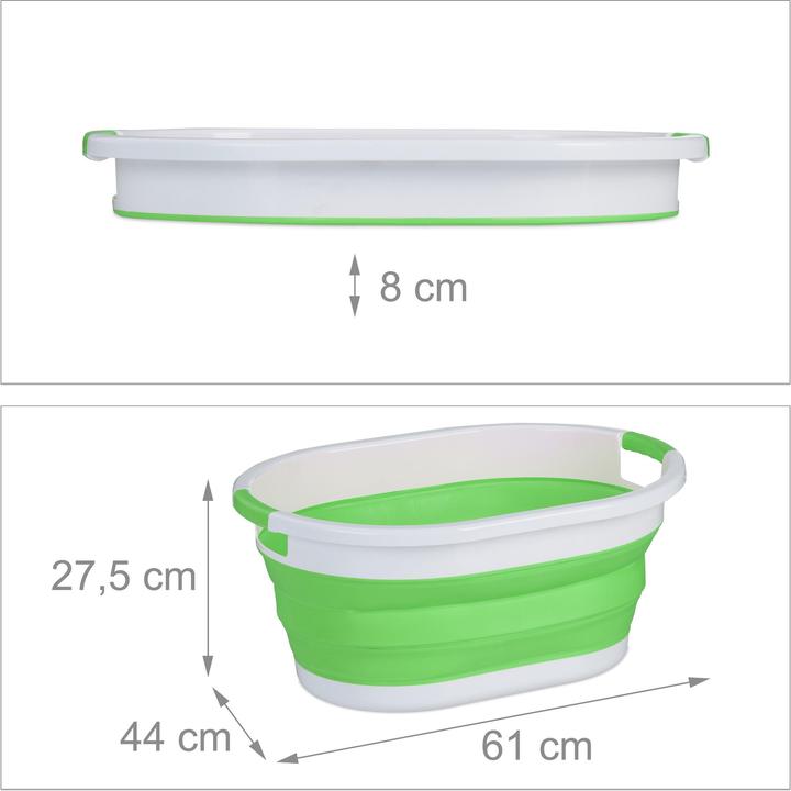 Actual product image Relaxdays laundry hamper (36 l)