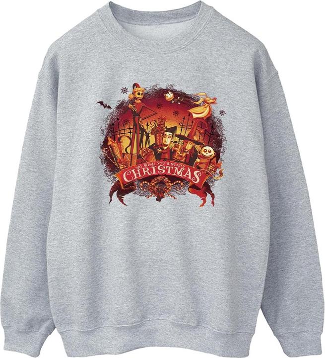 Image du produit Disney - Sweat THE NIGHTMARE BEFORE CHRISTMAS SCARY CHRISTMAS - Femme (3XL)