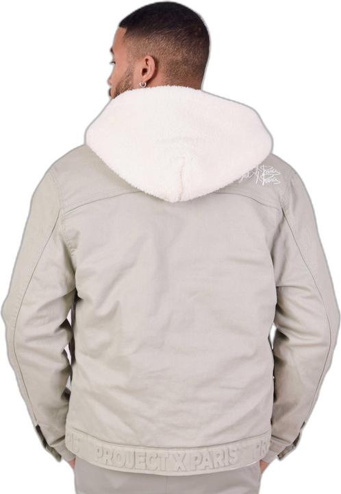 Actual product image Project X Paris Denim jacket with shearling hood (S)
