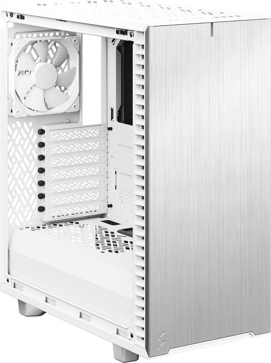 Actual product image Fractal Define 7 Compact White Solid (ATX, mATX, Mini-ITX)