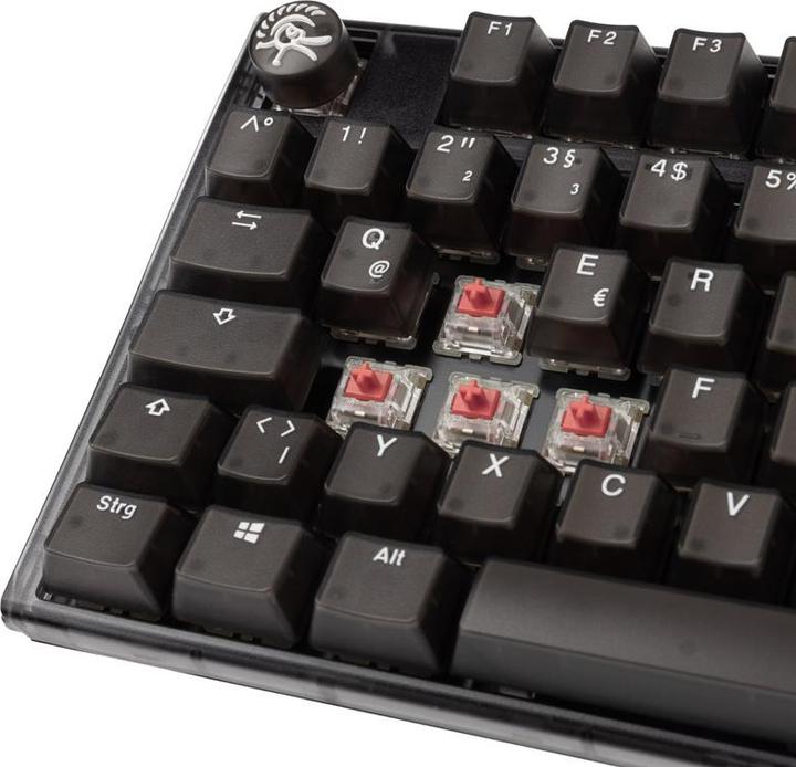 Immagine prodotto Ducky Tastiera da gioco One 3 Aura Black, LED RGB - MX-Silent-Red (DE, Cablato)