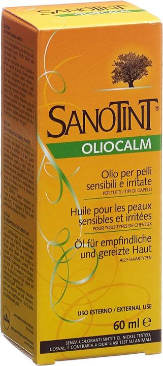 Produktbild Sanotint Oliocalm Öl für empfindliche und gereizte Haut (Körperöl, 60 ml)