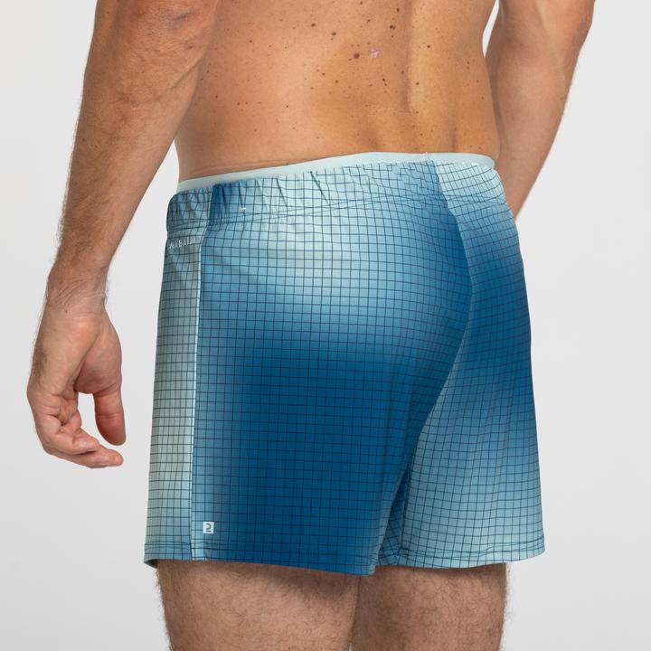 Immagine prodotto Nabaiji Pantaloncini da bagno corti da uomo - 100 Camo blu (XXL)