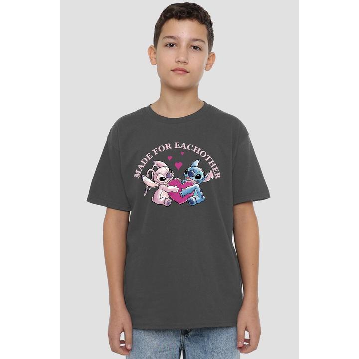 Image du produit Lilo & Stitch - T-shirt MADE FOR EACH OTHER - Enfant (152, 158)