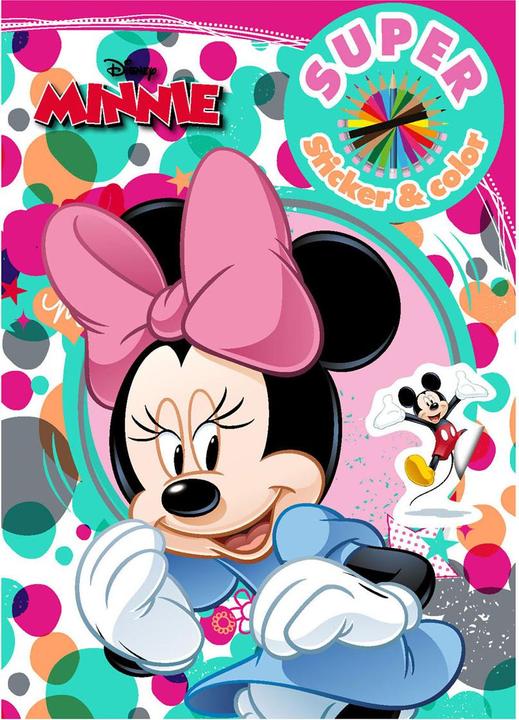Image du produit Livre de coloriage Minnie Mouse Super Sticker & Color