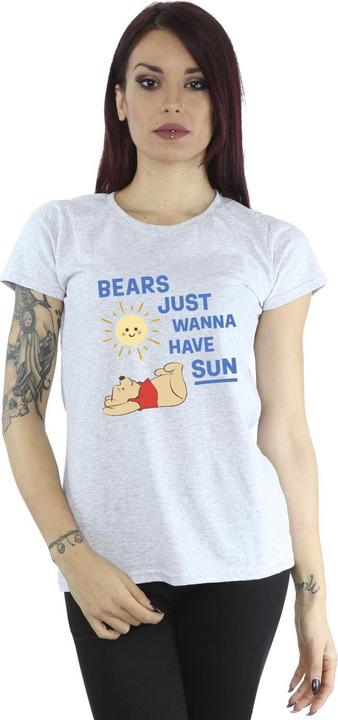 Immagine prodotto Disney Winnie The Pooh Bears Just Wanna Have Sun Maglietta Donna (S)