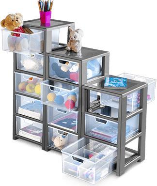 Productafbeelding Cep Ladesysteem 5 laden (35 x 35 x 95,5 cm, 14 l)
