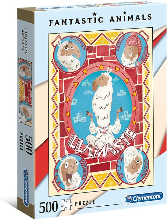 Actual product image Clementoni Fantastic Animals (1000 pieces)