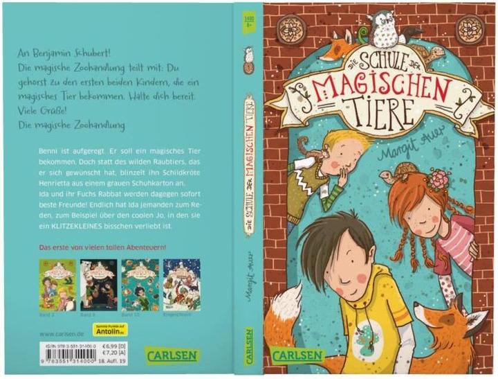 Actual product image Die Schule der magischen Tiere (German, Margit Auer, 2015)