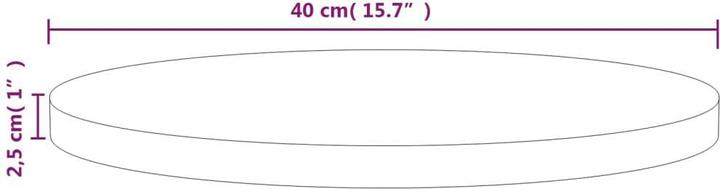 Image du produit VidaXL Kresten (40 x 2,5 x 2,5 cm)