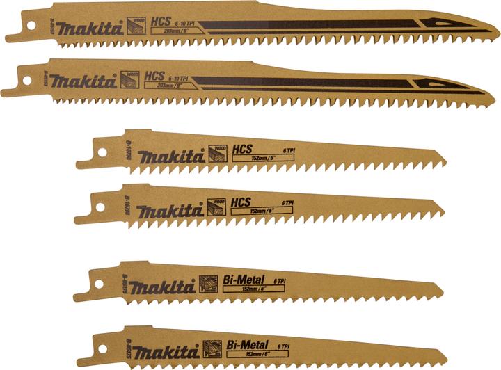 Image du produit Makita Lame de scie réciproque Assortiment A