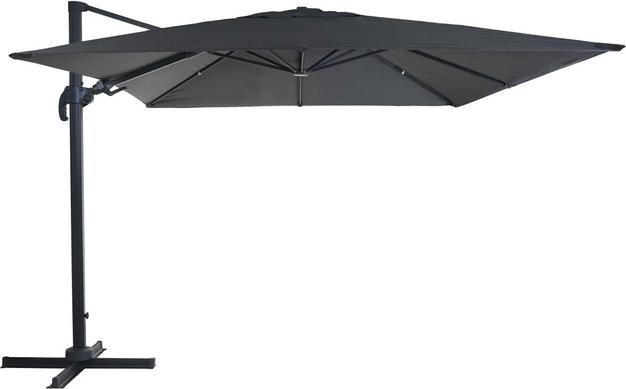 Produktbild Swisshandel24 Gastronomie-Ampelschirm, 3x4m (Ø5m) schwenkbar, Polyester/Alu 26kg anthrazit ohne Ständer, drehbar (3 m)