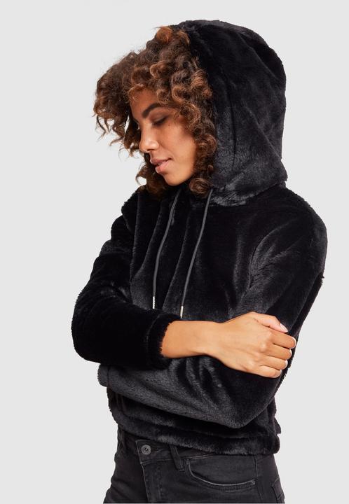 Actual product image Urban Classics Ladies Oversize Short Teddy Hoody (M)