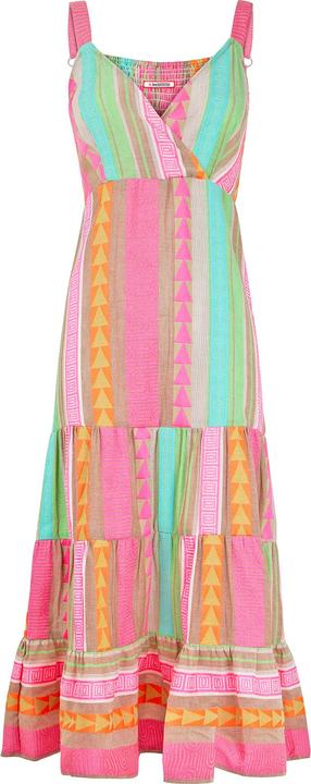 Produktbild Joe Browns Jacquard Striped Tiered Wrap Front Maxi Dress (14)