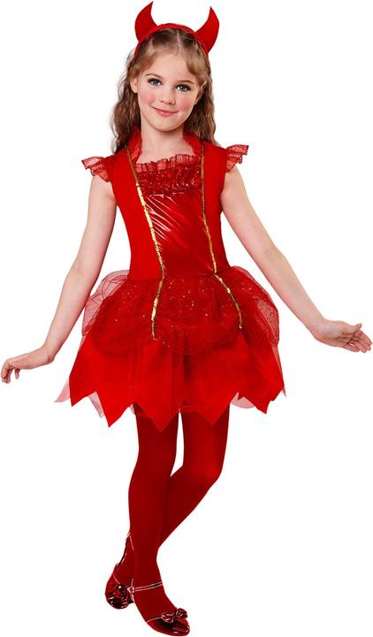 Produktbild Widmann Halloween Kinder Hexenkostüm Teufelchen (116)