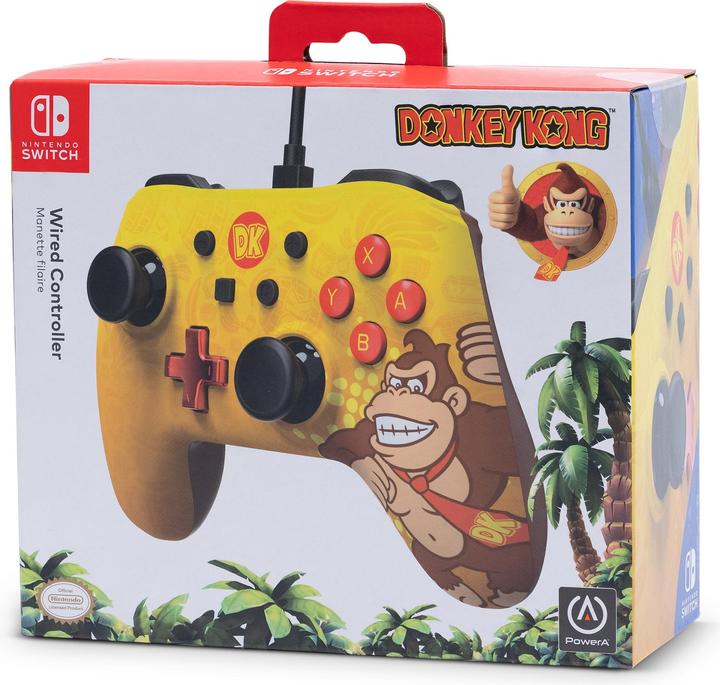 Produktbild PowerA Wired Controller - Donkey Kong Edition (Switch)