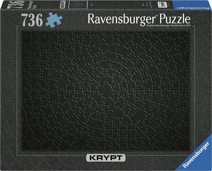 Actual product image Ravensburger Krypt Black (736 pieces)