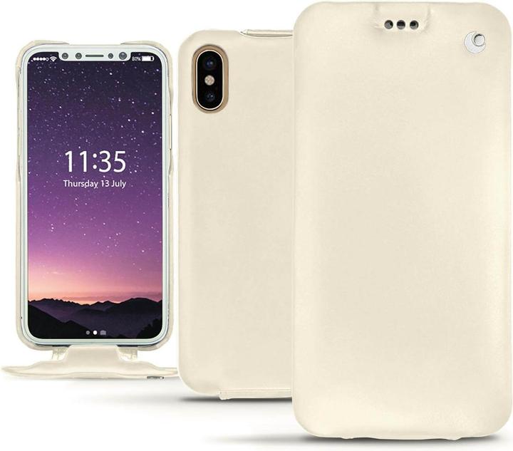Productafbeelding Noreve Lederen omslag verticaal (Apple iPhone X)