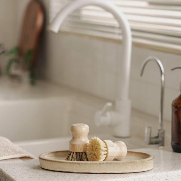Actual product image Jungle Culture Bamboo dishwashing brushes | Set of 2 dishwashing brushes (2 pcs.)