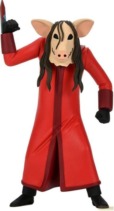 Actual product image Neca Saw Toony Terrors action figure Jigsaw Killer (Red Robe) 15 cm
