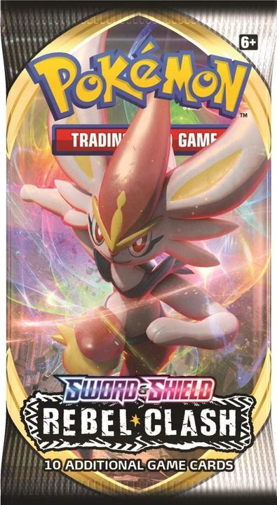 Actual product image Pokémon Rebel Clash (English, Booster Pack)