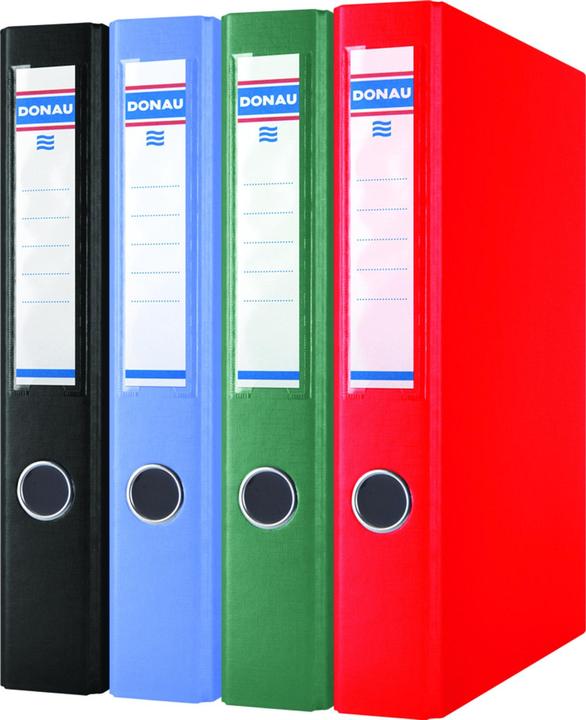 Immagine prodotto Donau Raccoglitore a 4 anelli, A4 30 mm nero (3934001PL-01) (A4, 45 mm)