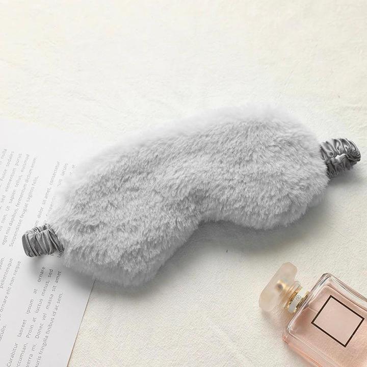 Image du produit JTI Masque de sommeil moelleux - Gris clair (Masque de sommeil)