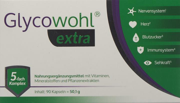 Produktbild Glycowohl extra Kaps (90 Stück, Kapseln, 90 g)