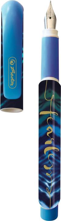 Produktbild Herlitz Füllhalter New Batik Fearless (Blau, Blue, 1 x)