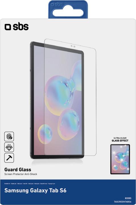 Immagine prodotto SBS Proteggi schermo in vetro per Samsung Galaxy Tab S6 (1 Pezzo/i, Scheda Galassia S6)