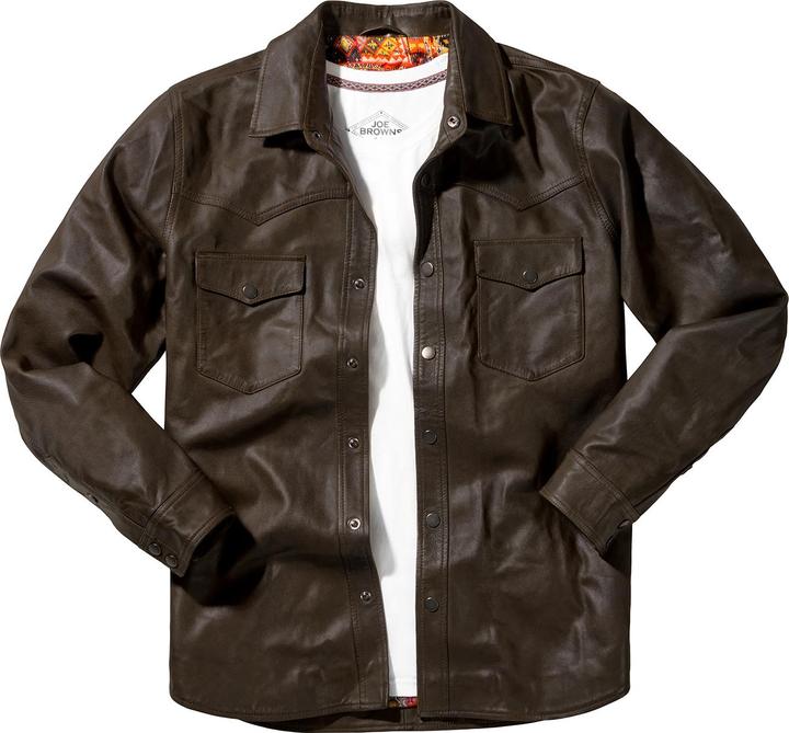 Joe Browns Vintage Western Leather Shirt