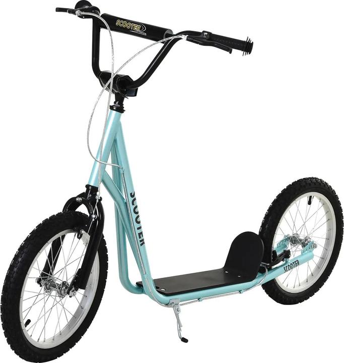 Homcom Kinderscooter mit Bremse höhenverstellbar Leichtbau Hellblau