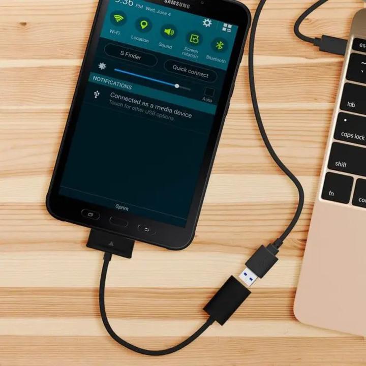 Immagine prodotto Techly Adattatore OTG USB per samsung TAB (I-SAM-EXT20) (0.20 m, USB 2.0)