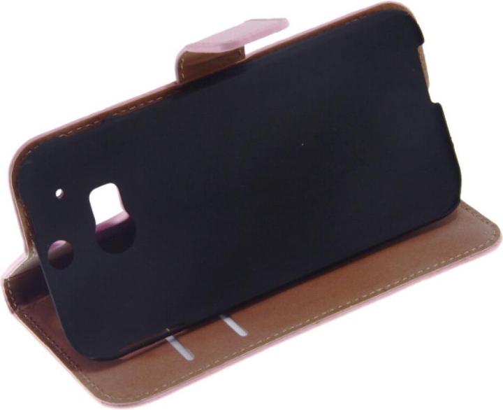 Immagine prodotto OEM Custodia a libro in pelle sottile per HTC M8 - rosa 4250710552788 (HTC One (M8), HTC One M8s)