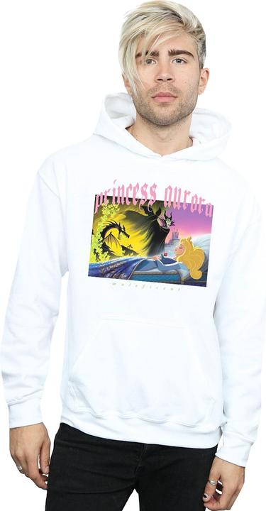 Immagine prodotto Disney Sleeping Beauty And Maleficent Felpa con Cappuccio Uomo (4XL)