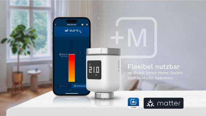 Produktbild Bosch Smart Home Heizkörper-Thermostat II (+M)