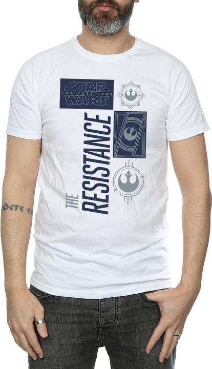 Immagine prodotto Star Wars The Last Jedi The Resistance Maglietta Uomo (XXL)