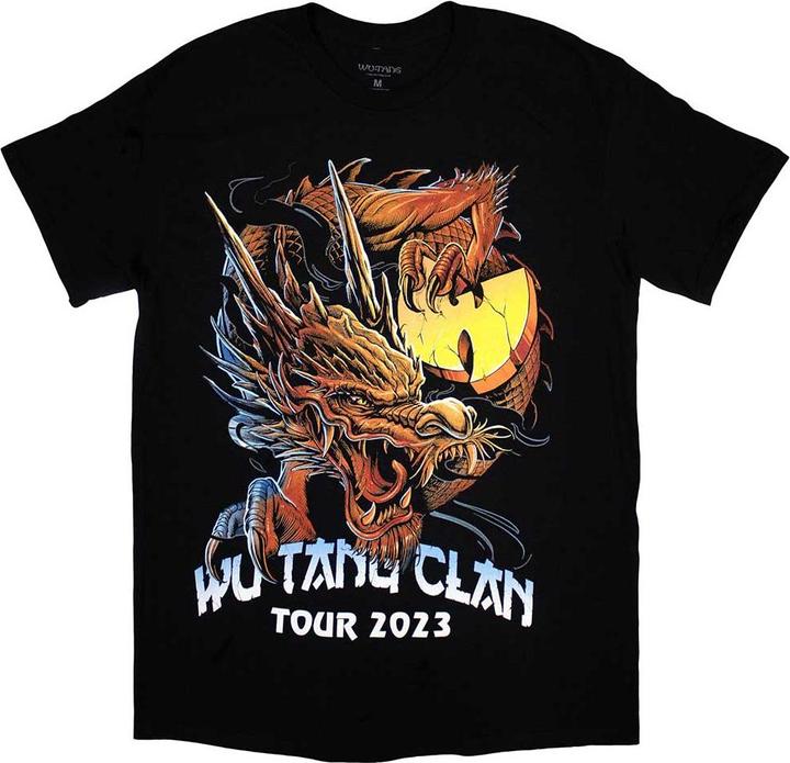 Wu Tang Clan Tour '23 Dragon TShirt
