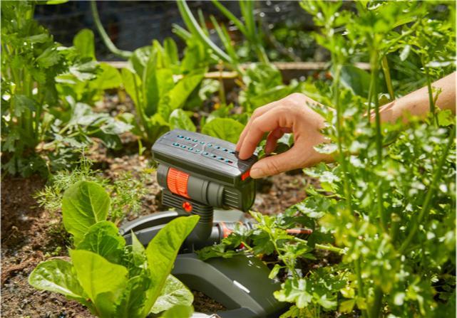 Actual product image Gardena AquaZoom compact (Square sprinkler)