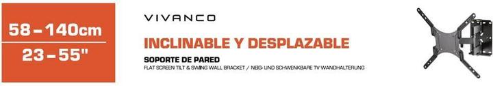 Productafbeelding Vivanco Wap 410 (Muur, 55", 45 kg)