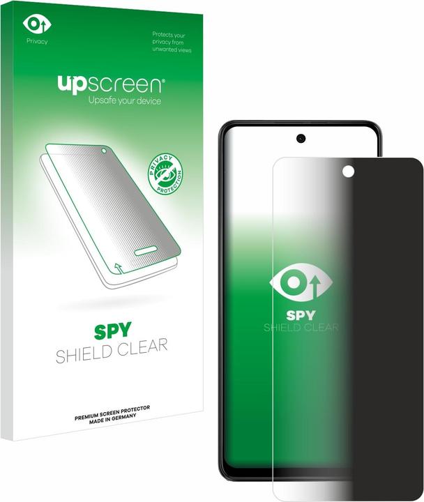 Image du produit upscreen Film anti-regard Spy Shield (1 pièce(s), Motorola Moto E14)
