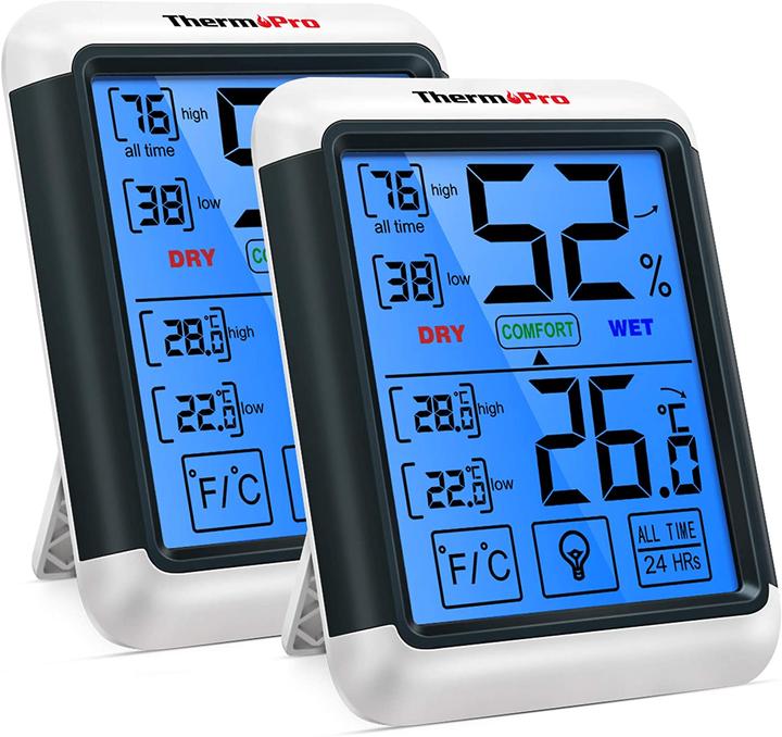 Image du produit ThermoPro Set de 2 thermo-hygromètres