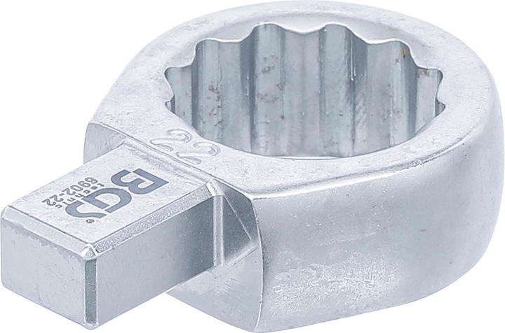 Produktbild BGS Einsteck-Ringschlüssel 22 mm Aufnahme 9 x 12 mm (22 mm)